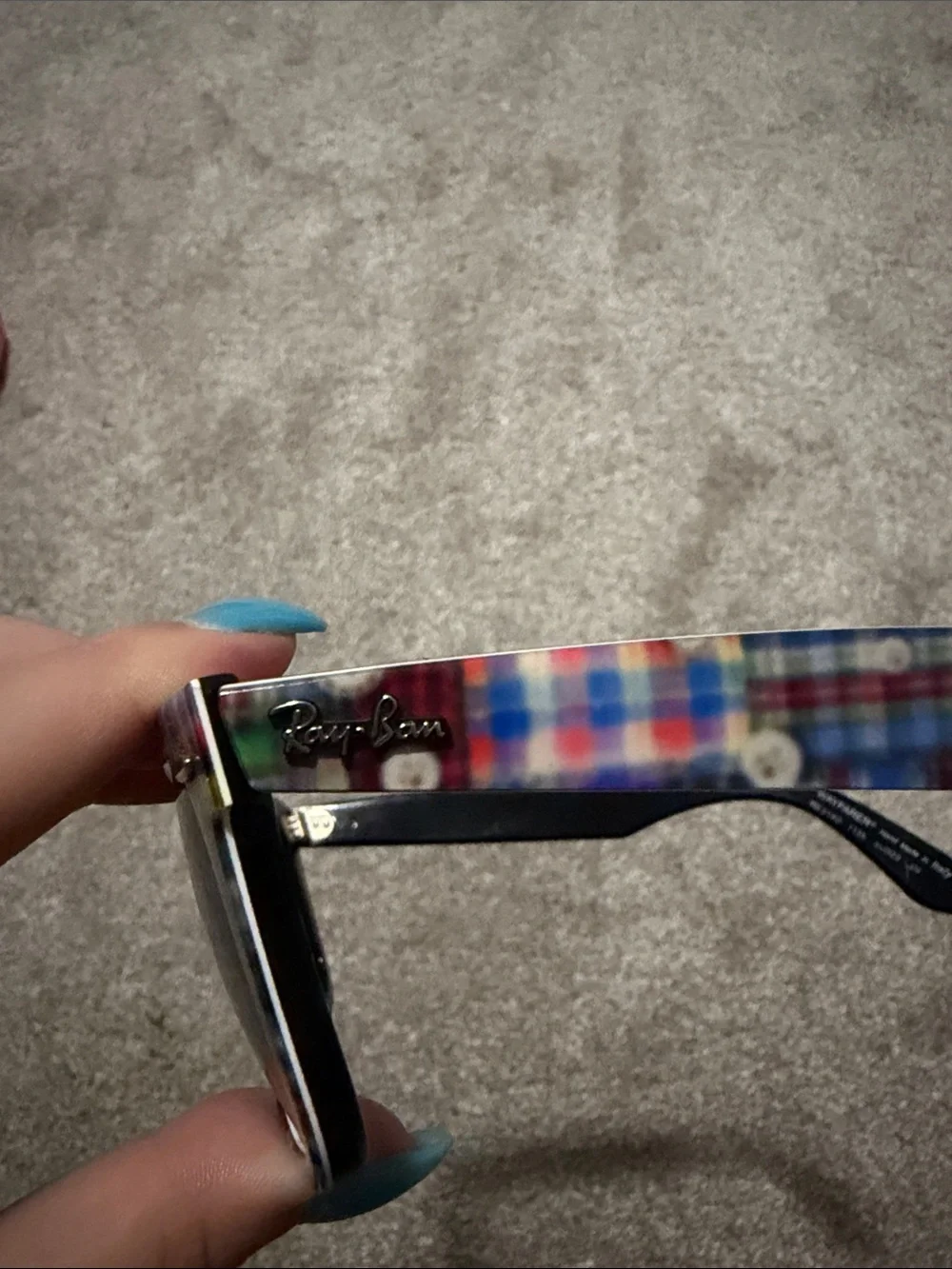 Ray-Ban playful plaid